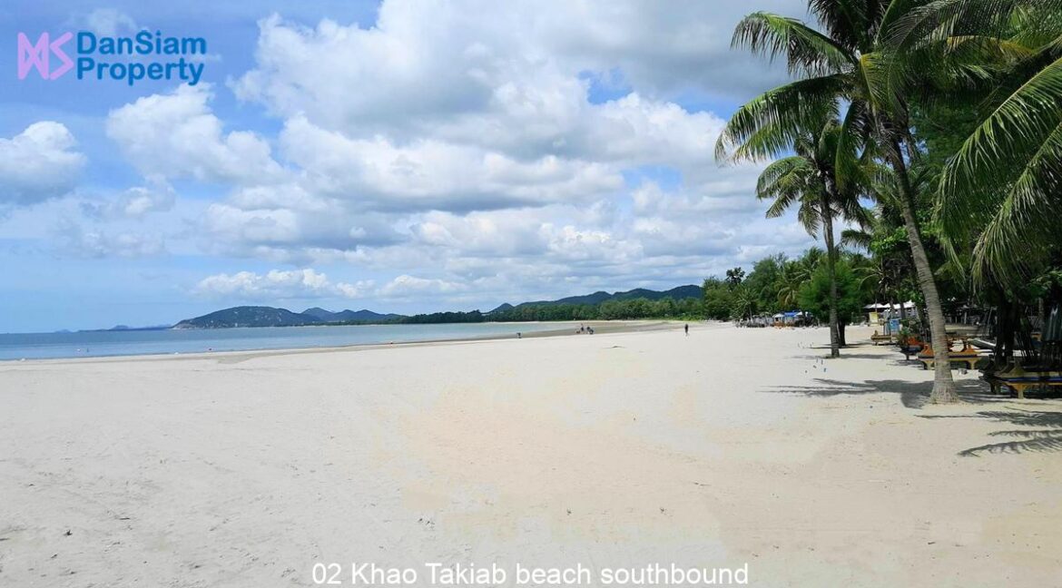 02 Khao Takiab beach southbound