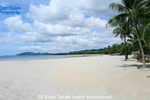 02 Khao Takiab beach southbound