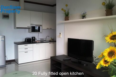 20 Fully fitted open kitchen