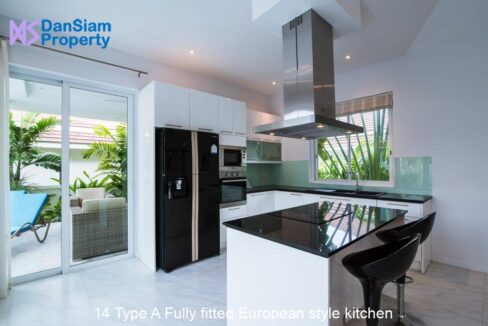 14 Type A Fully fitted European style kitchen