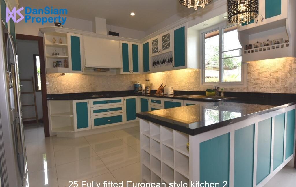 25 Fully fitted European style kitchen 2