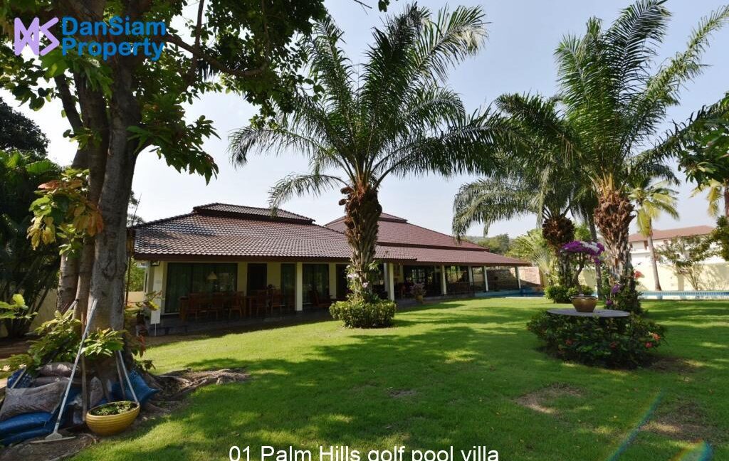 01 Palm Hills golf pool villa