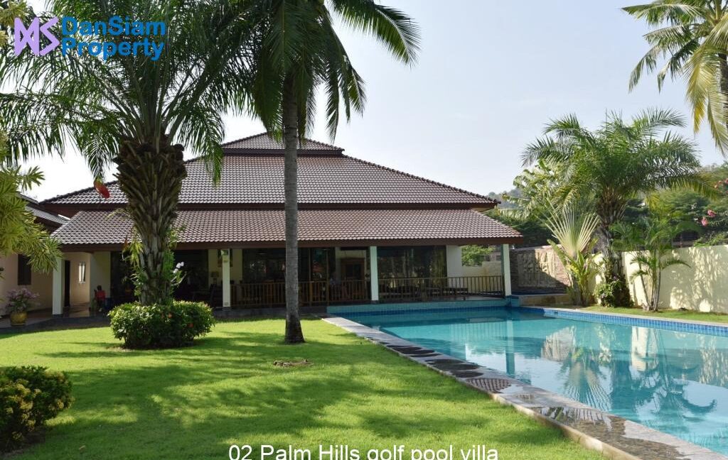 02 Palm Hills golf pool villa
