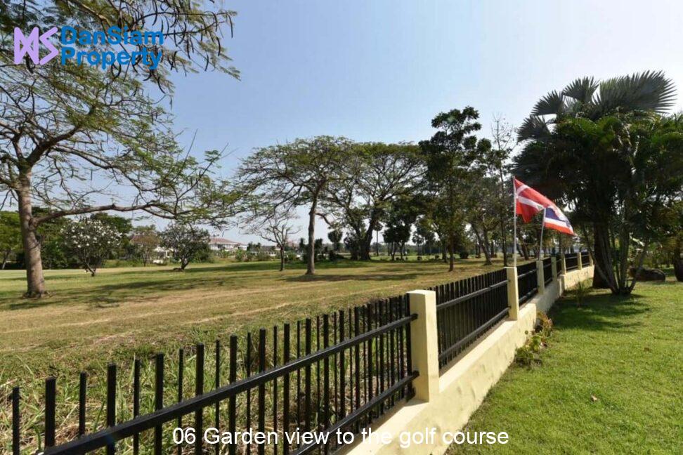 06 Garden view to the golf course