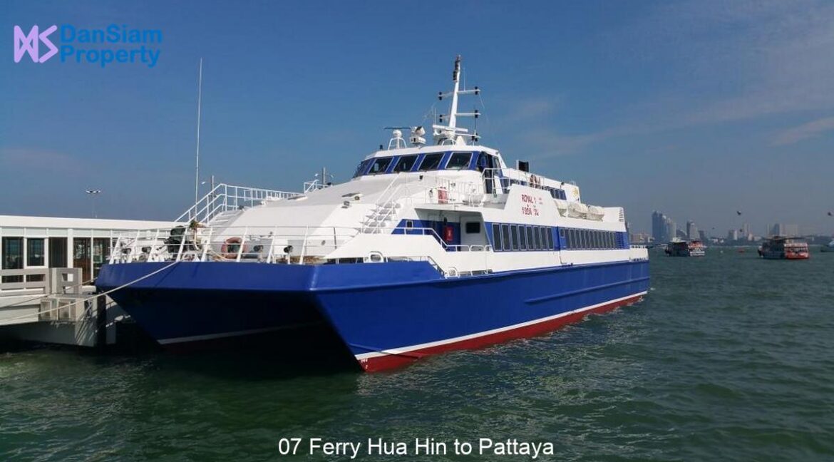 07 Ferry Hua Hin to Pattaya