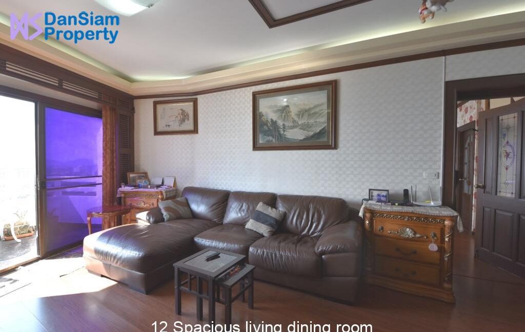 12 Spacious living dining room