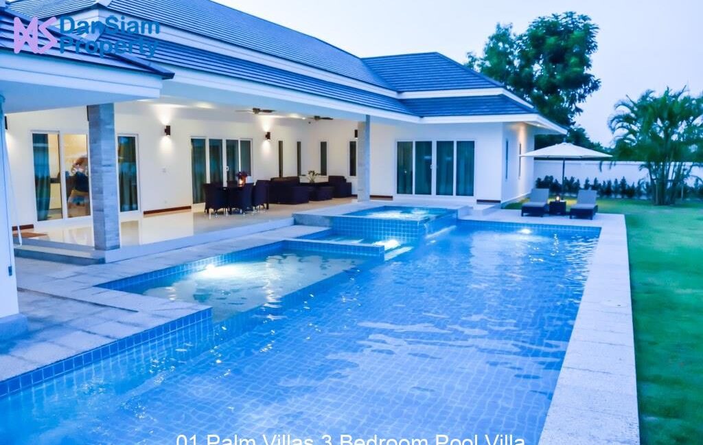 01 Palm Villas 3 Bedroom Pool Villa