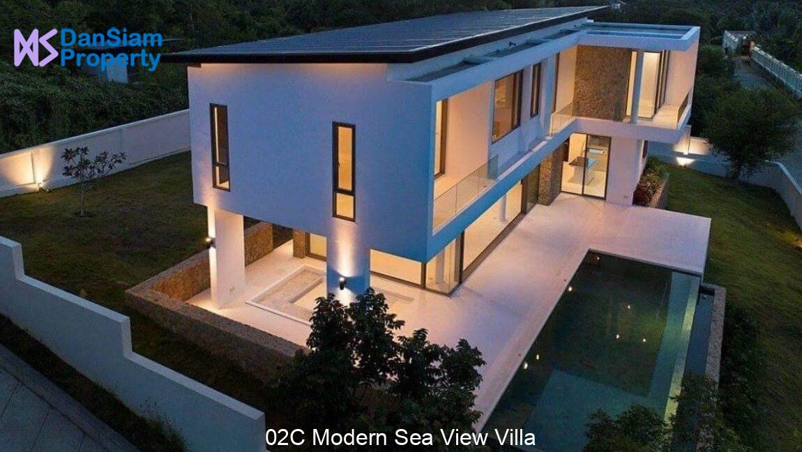 02C Modern Sea View Villa