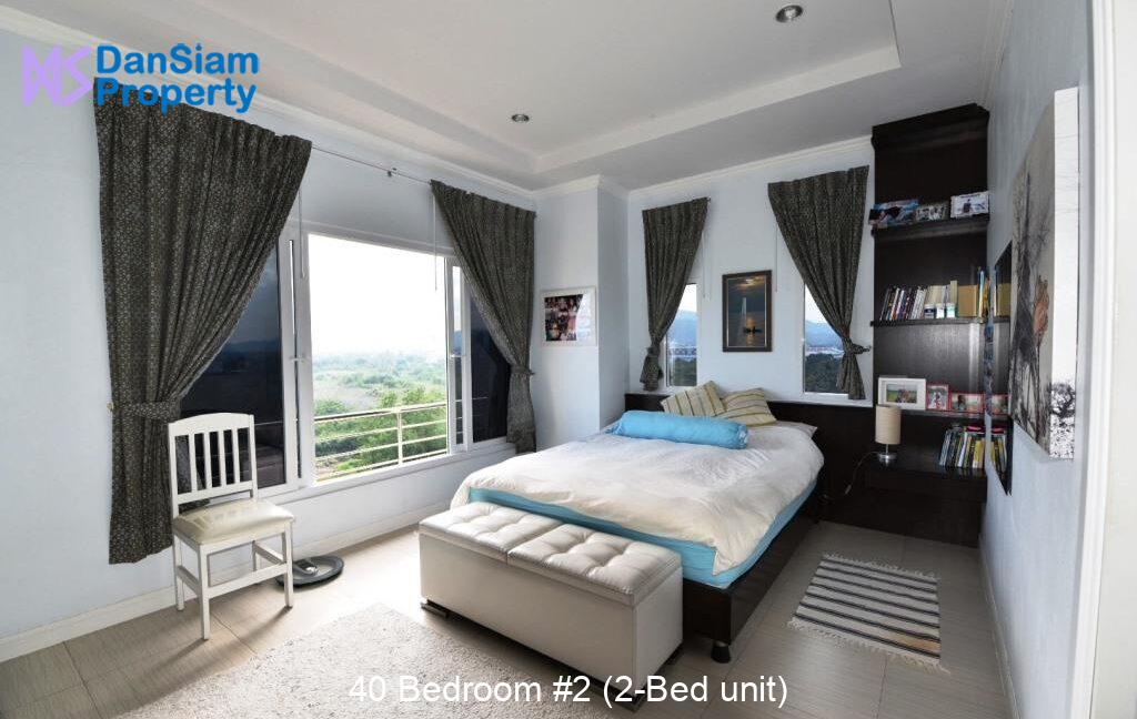 40 Bedroom #2 (2-Bed unit)