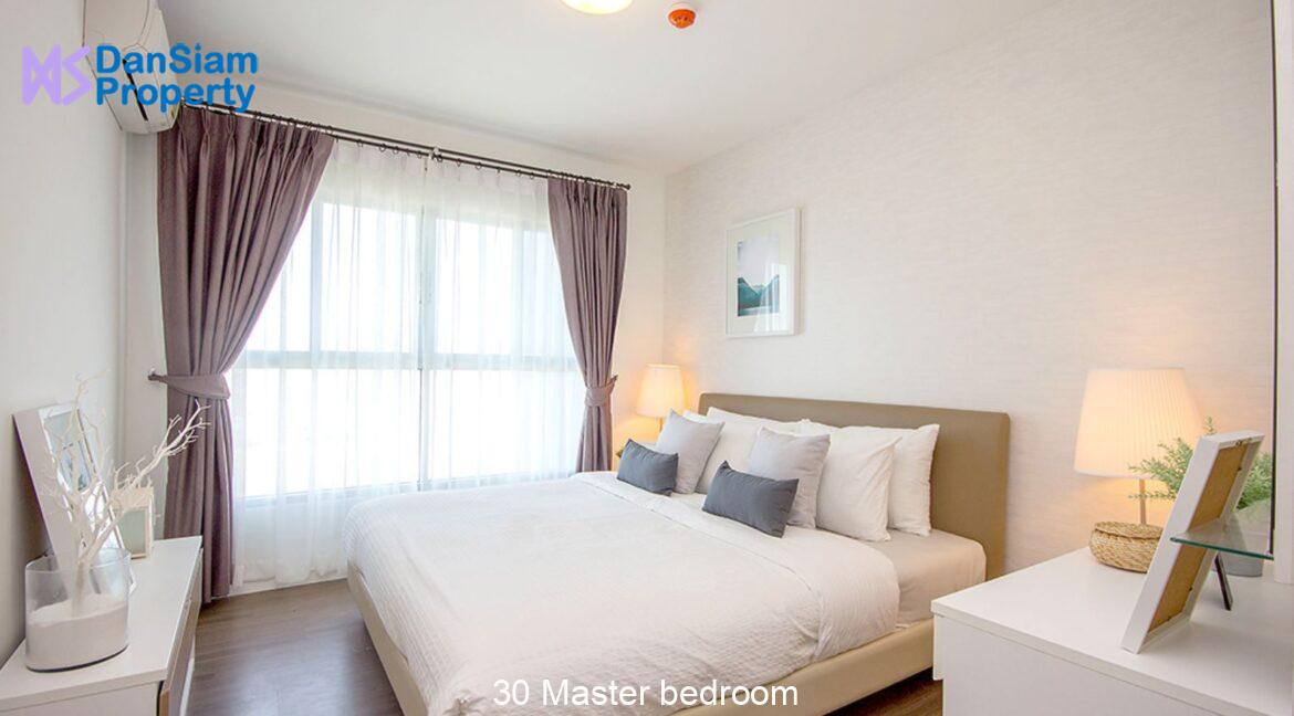 30 Master bedroom