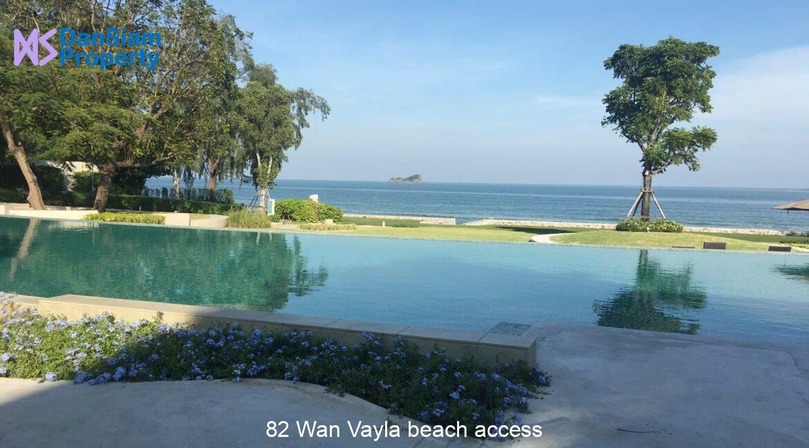 82 Wan Vayla beach access