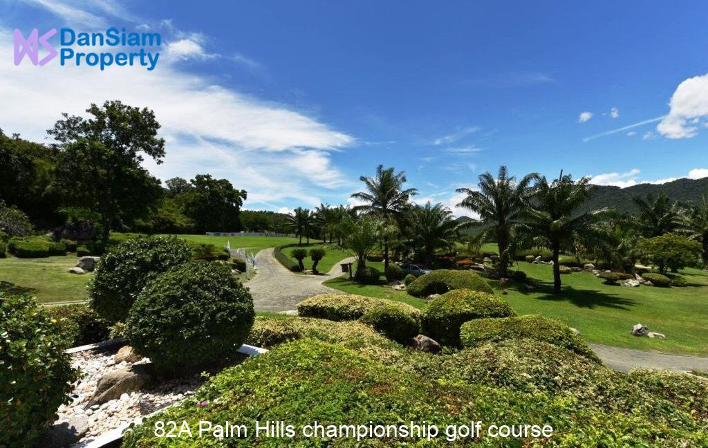 82A Palm Hills championship golf course