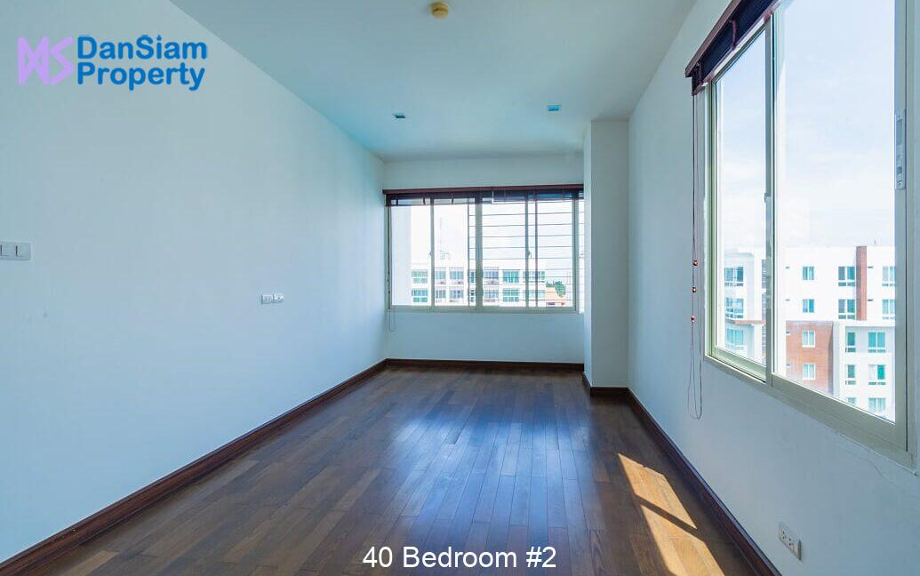 40 Bedroom #2