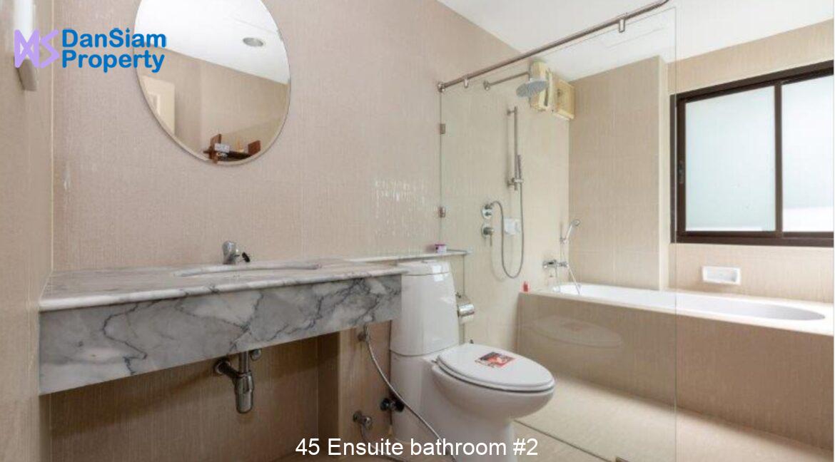 45 Ensuite bathroom #2