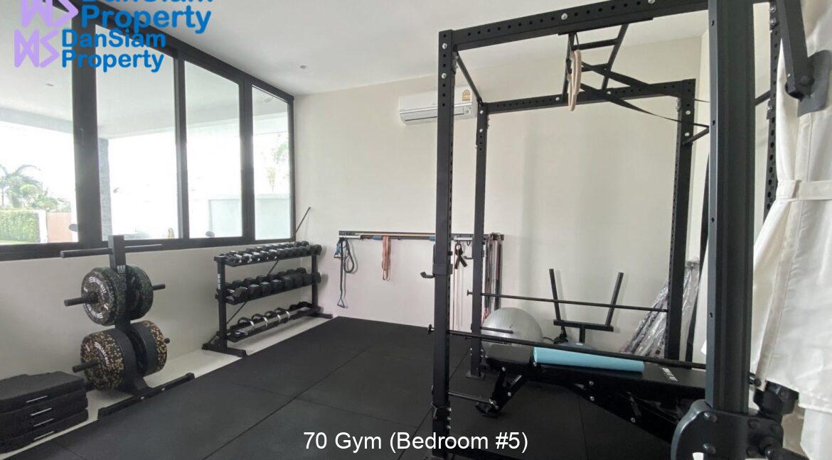 70 Gym (Bedroom #5)