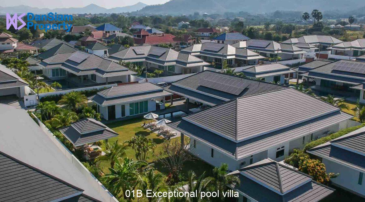 01B Exceptional pool villa