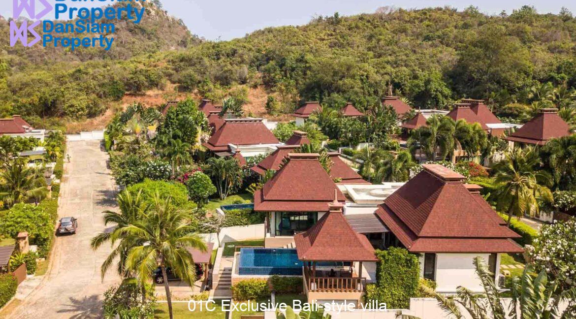 01C Exclusive Bali-style villa