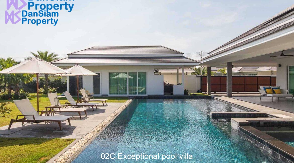 02C Exceptional pool villa
