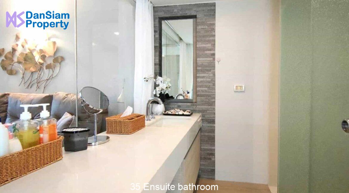 35 Ensuite bathroom