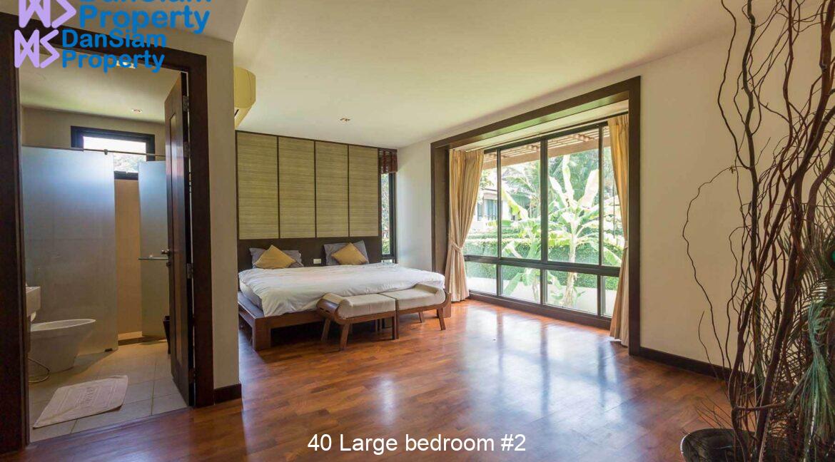 40 Large bedroom #2