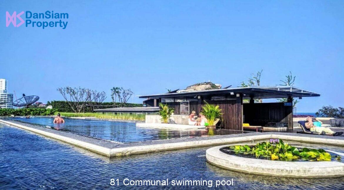 81 Communal swimming pool