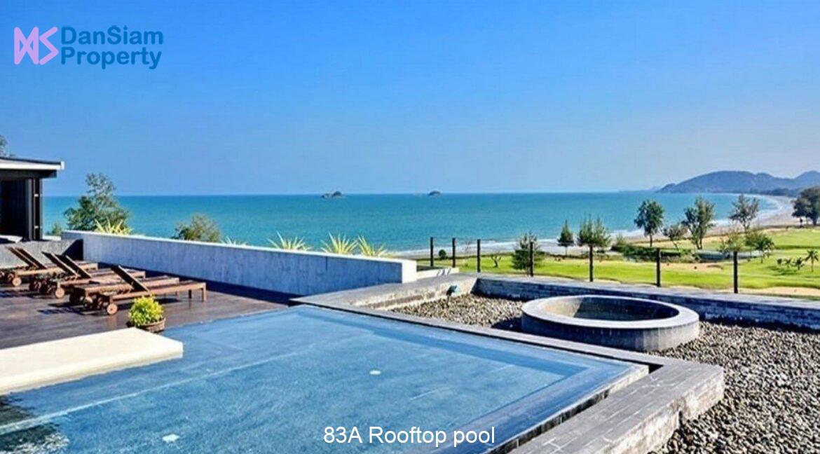 83A Rooftop pool