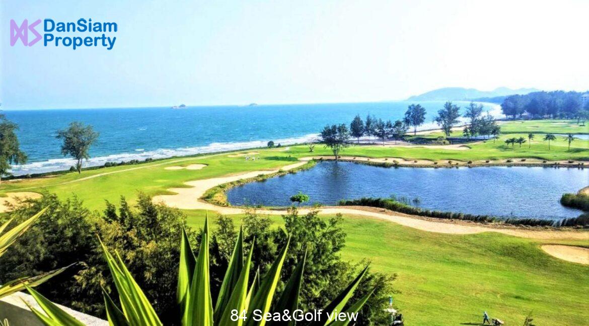 84 Sea&Golf view