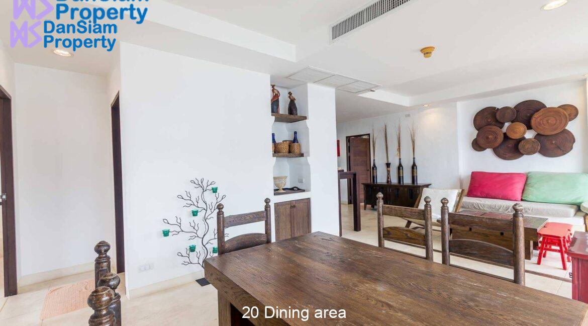 20 Dining area