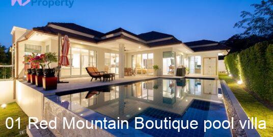 Luxury 3-Bed Pool Villa in Hua Hin at Red Mountain