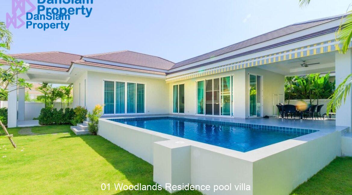 01 Woodlands Residence pool villa