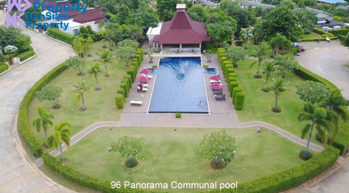96 Panorama Communal pool