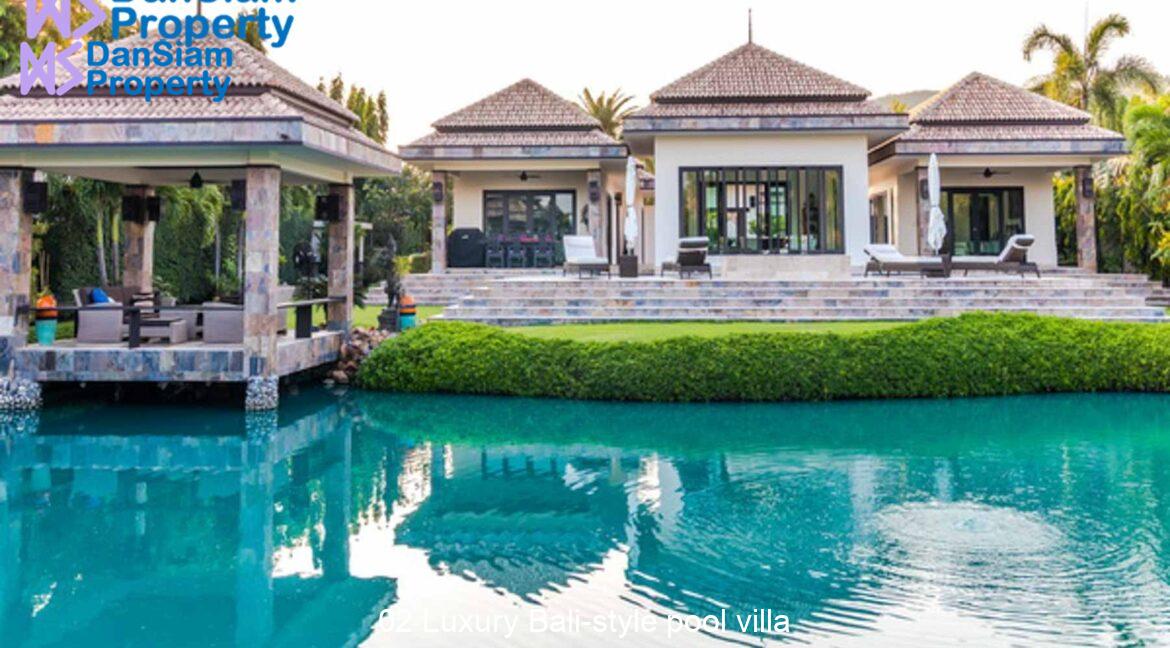 02 Luxury Bali-style pool villa