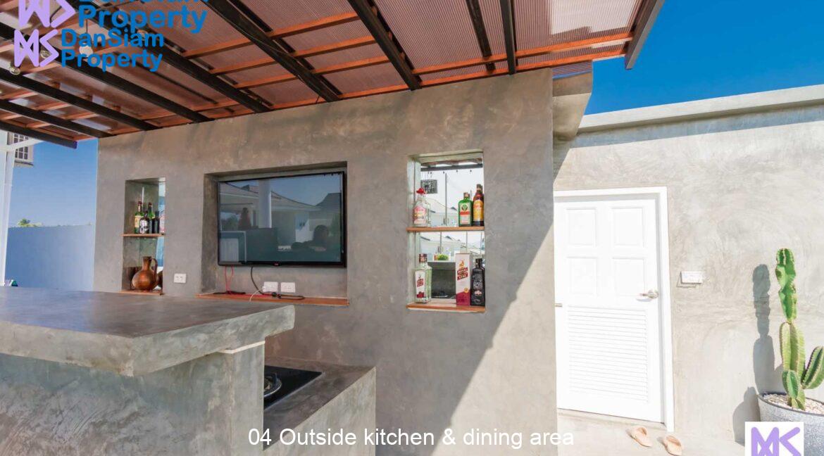 04 Outside kitchen & dining area