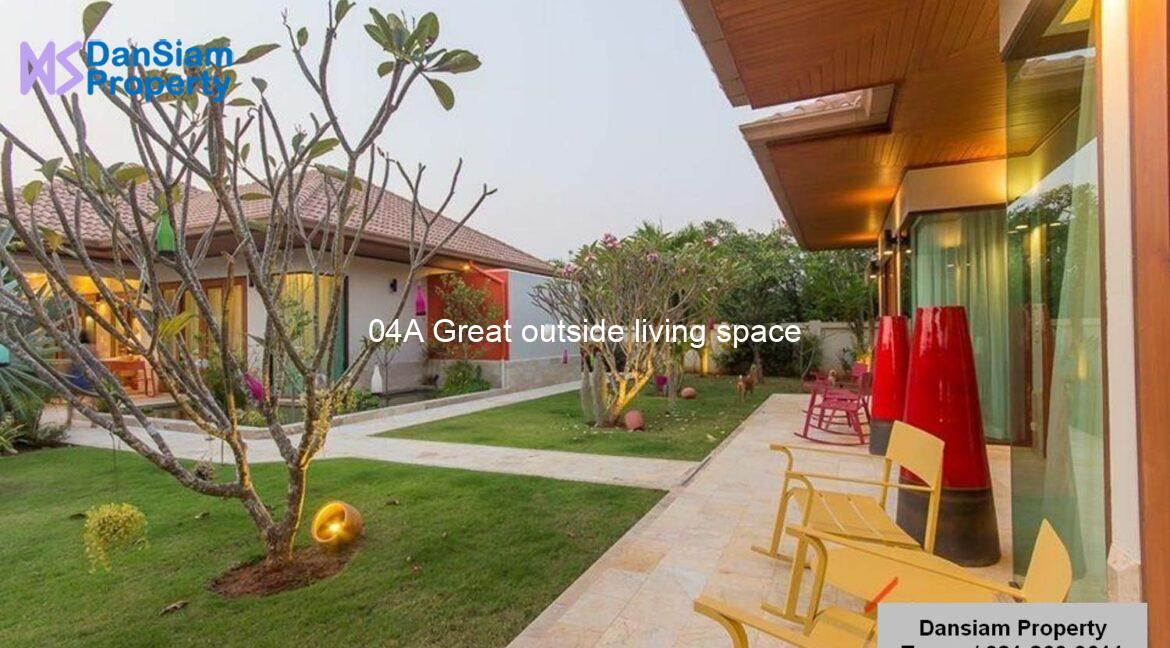 04A Great outside living space