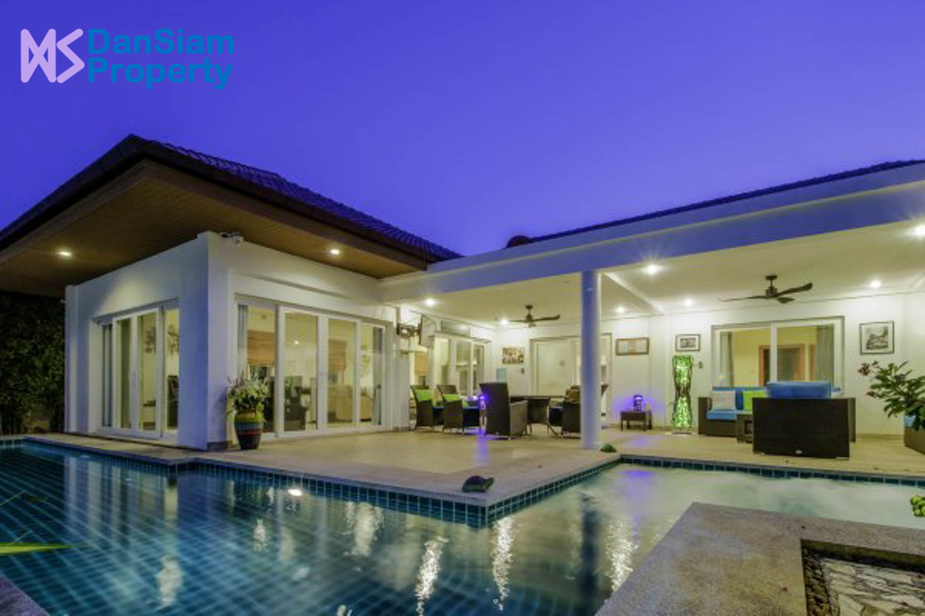 Luxury 3-Bed Pool Villa in Hua Hin at Orchid Palm Homes6
