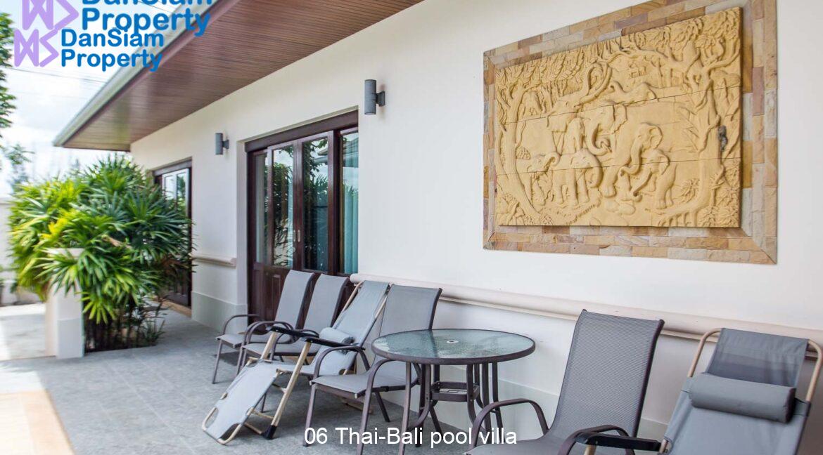 06 Thai-Bali pool villa