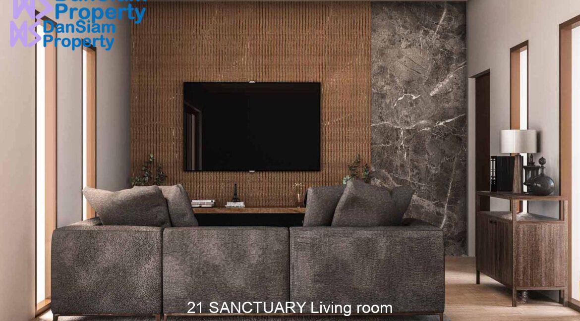 21 SANCTUARY Living room