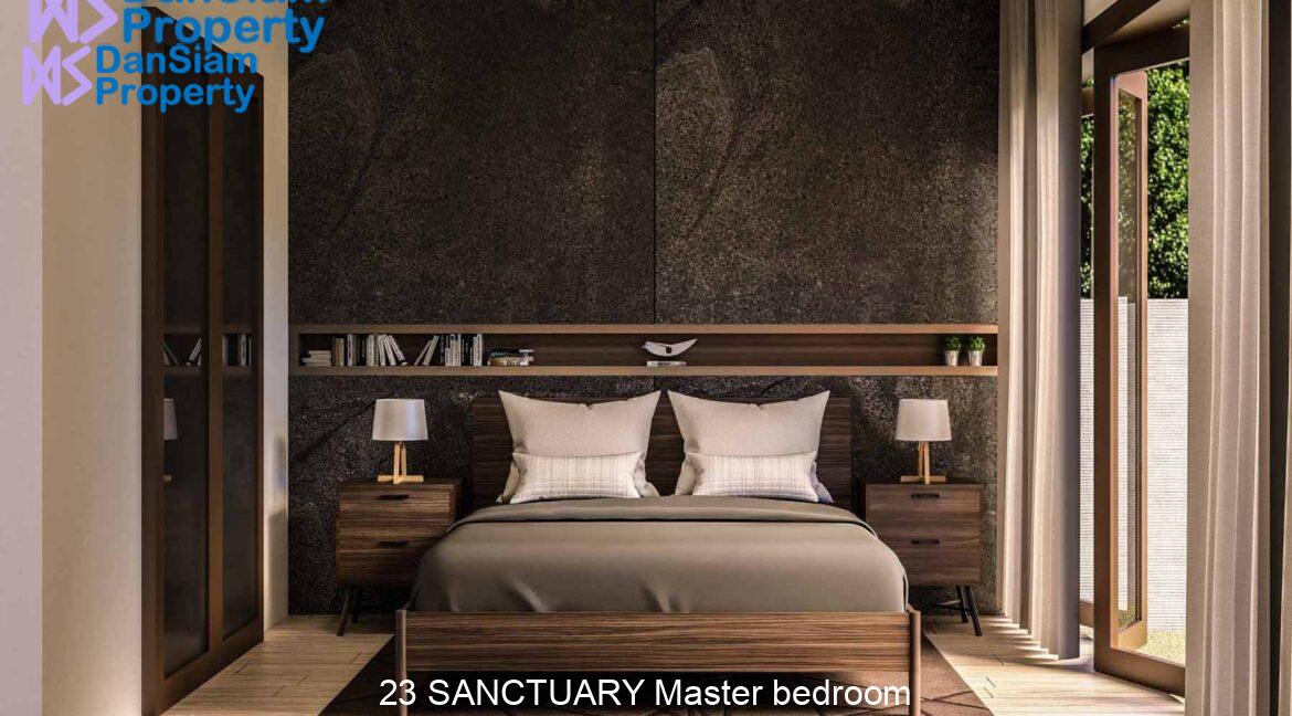 23 SANCTUARY Master bedroom