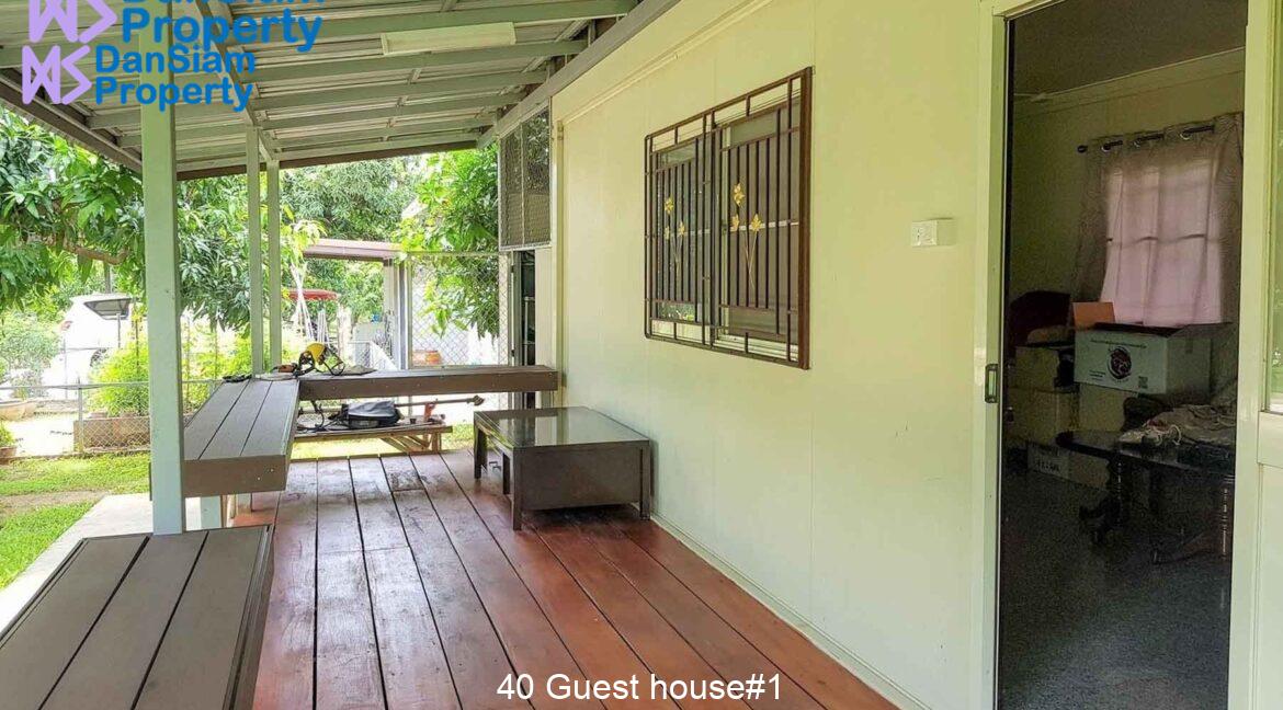 40 Guest house#1