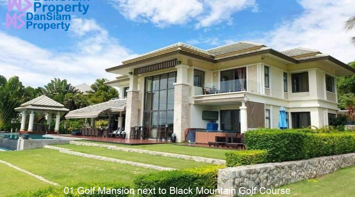 01 Golf Mansion next to Black Mountain Golf Course