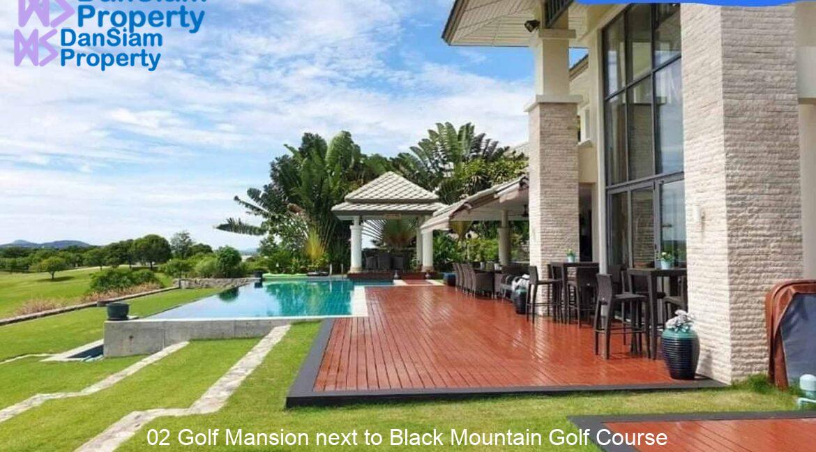 02 Golf Mansion next to Black Mountain Golf Course