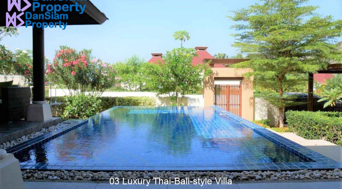 03 Luxury Thai-Bali-style Villa