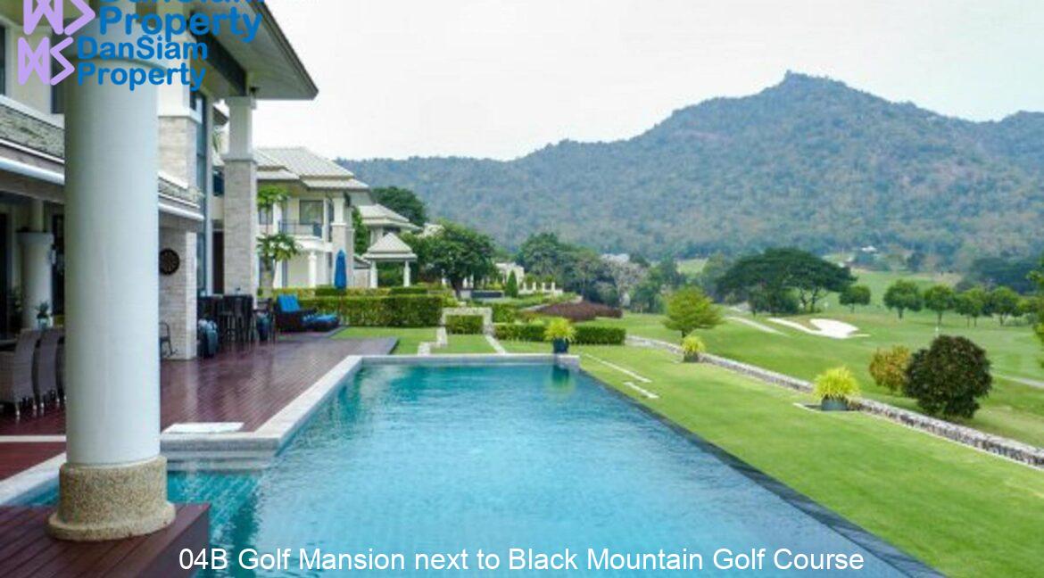 04B Golf Mansion next to Black Mountain Golf Course