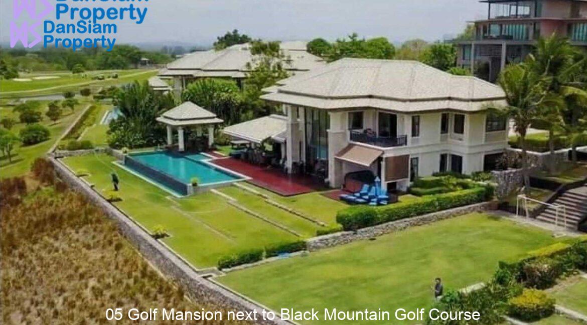 05 Golf Mansion next to Black Mountain Golf Course