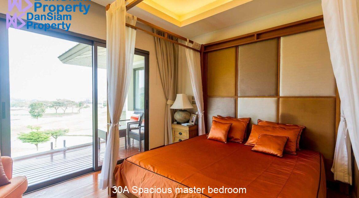 30A Spacious master bedroom