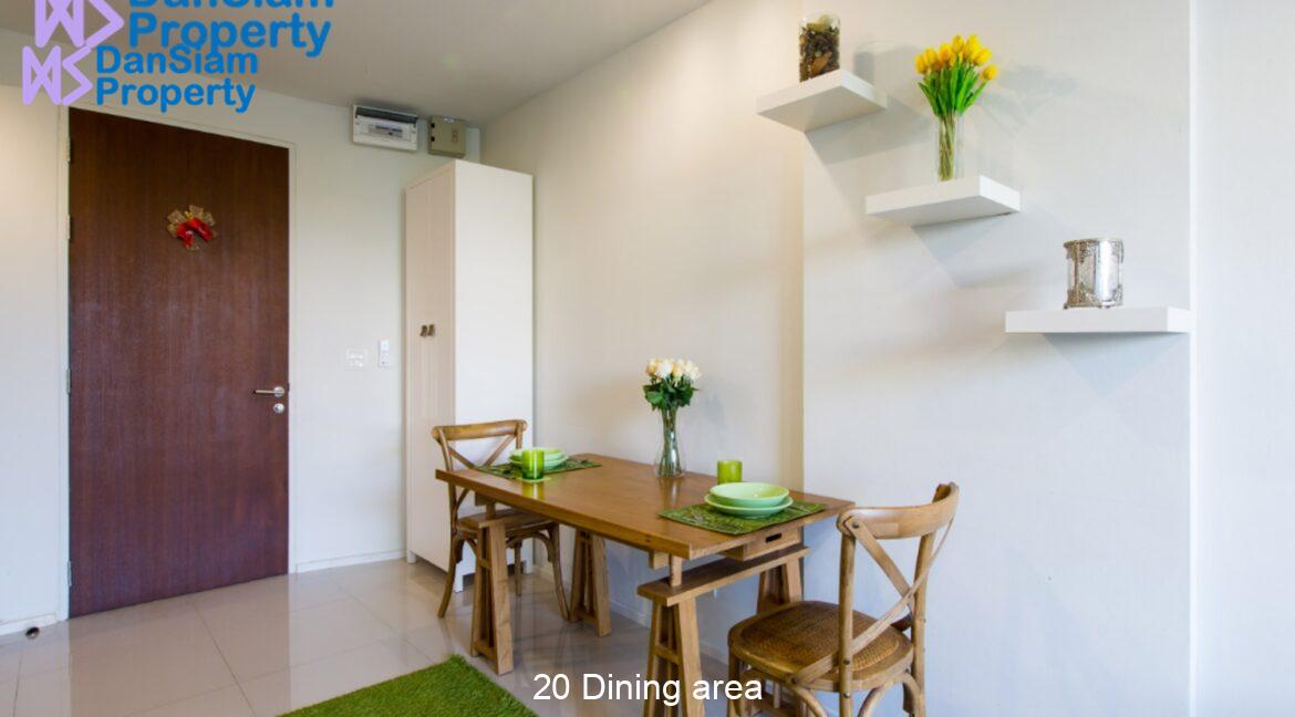 20 Dining area