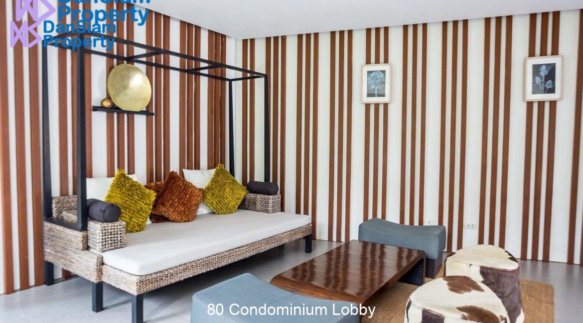 80 Condominium Lobby
