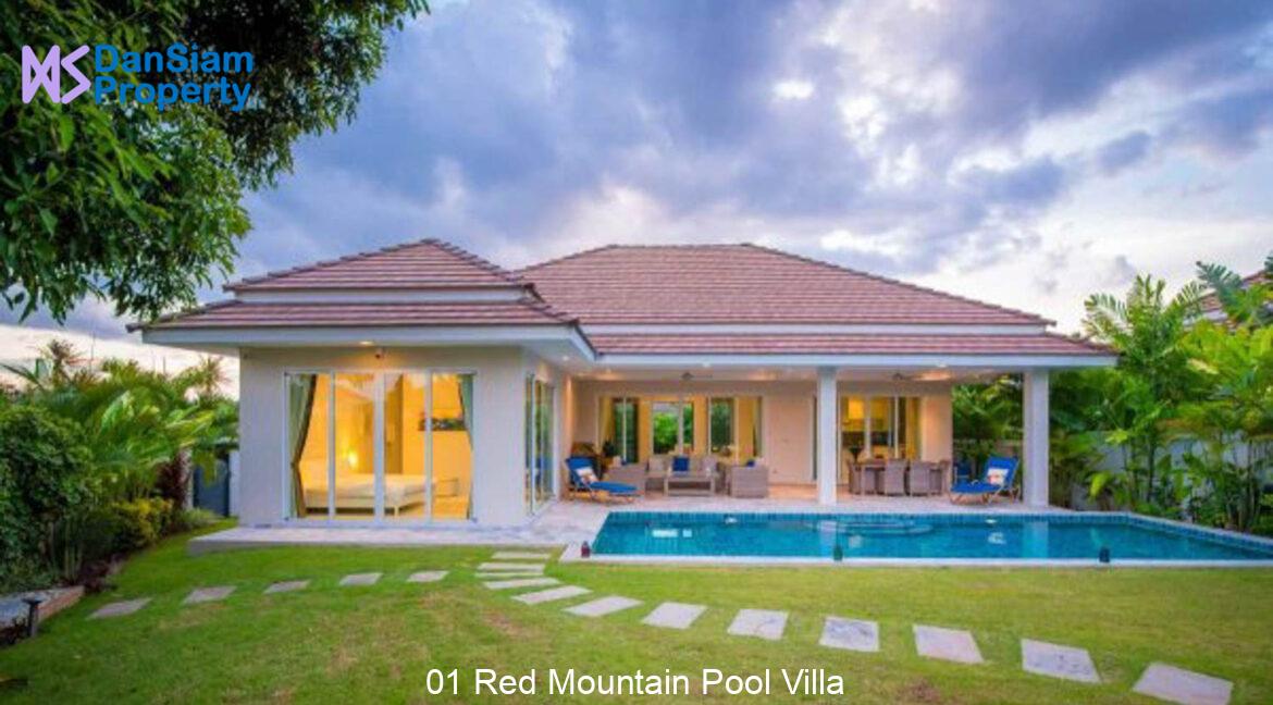 01 Red Mountain Pool Villa