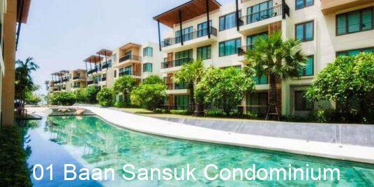 Beachfront Condo in Hua Hin at Baan Sansuk Condominium