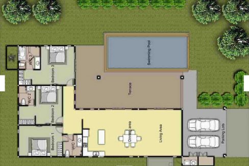 20 PV Floorplan Standard Villa
